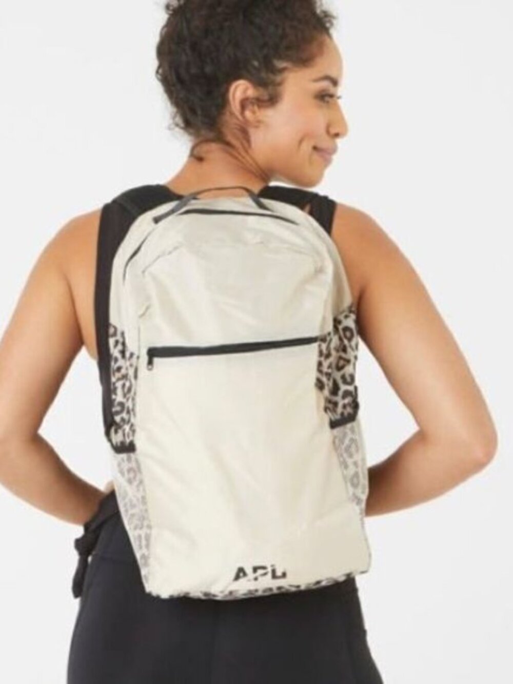 NWT APL All‎ Purpose Packable leopard print backpack 
